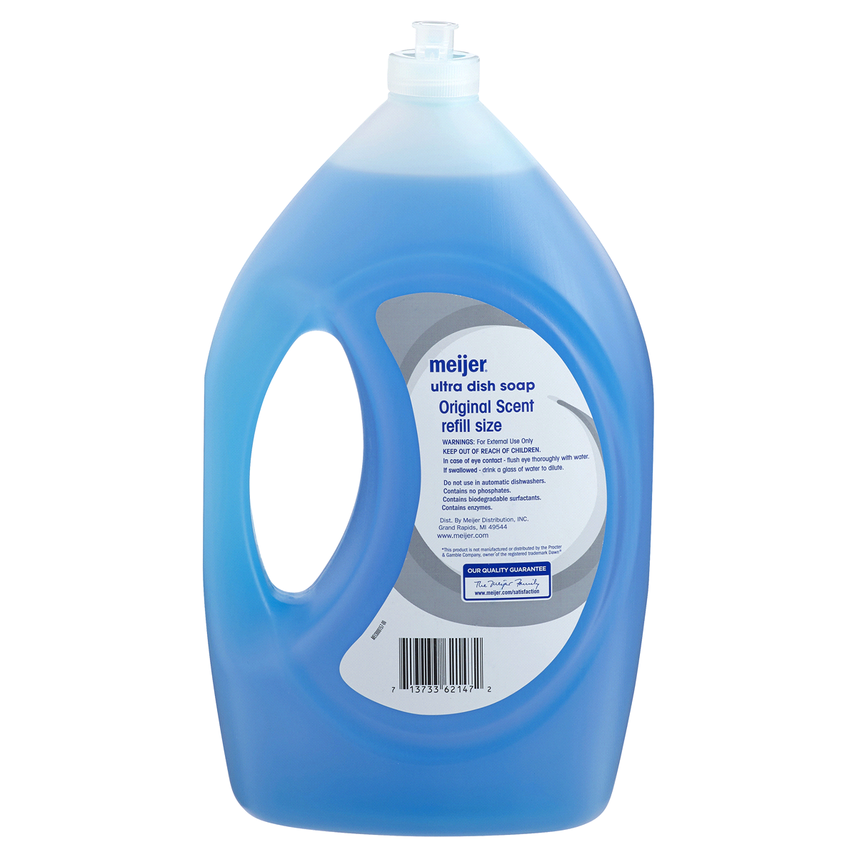 slide 2 of 2, Meijer Ultra Liquid Dish Soap Original Scent Refill, 56 oz