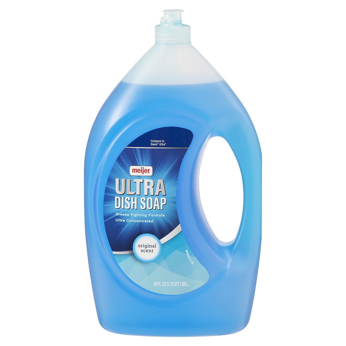 slide 1 of 2, Meijer Ultra Liquid Dish Soap Original Scent Refill, 56 oz