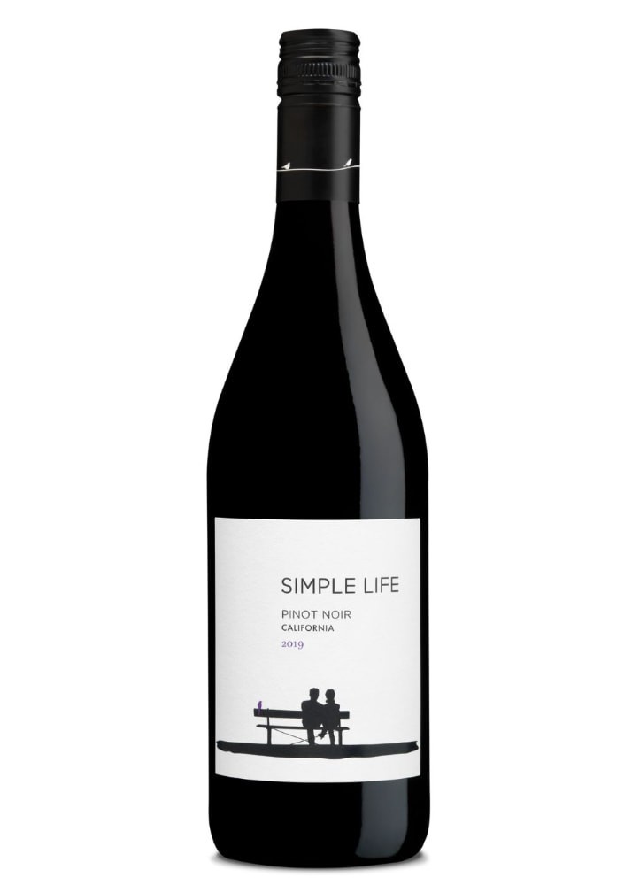 slide 1 of 2, Simple Life Pinot Noir 750 ml, 750 ml