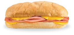 Plainville Farms Ham & Swiss Cheese Sub on White Bread