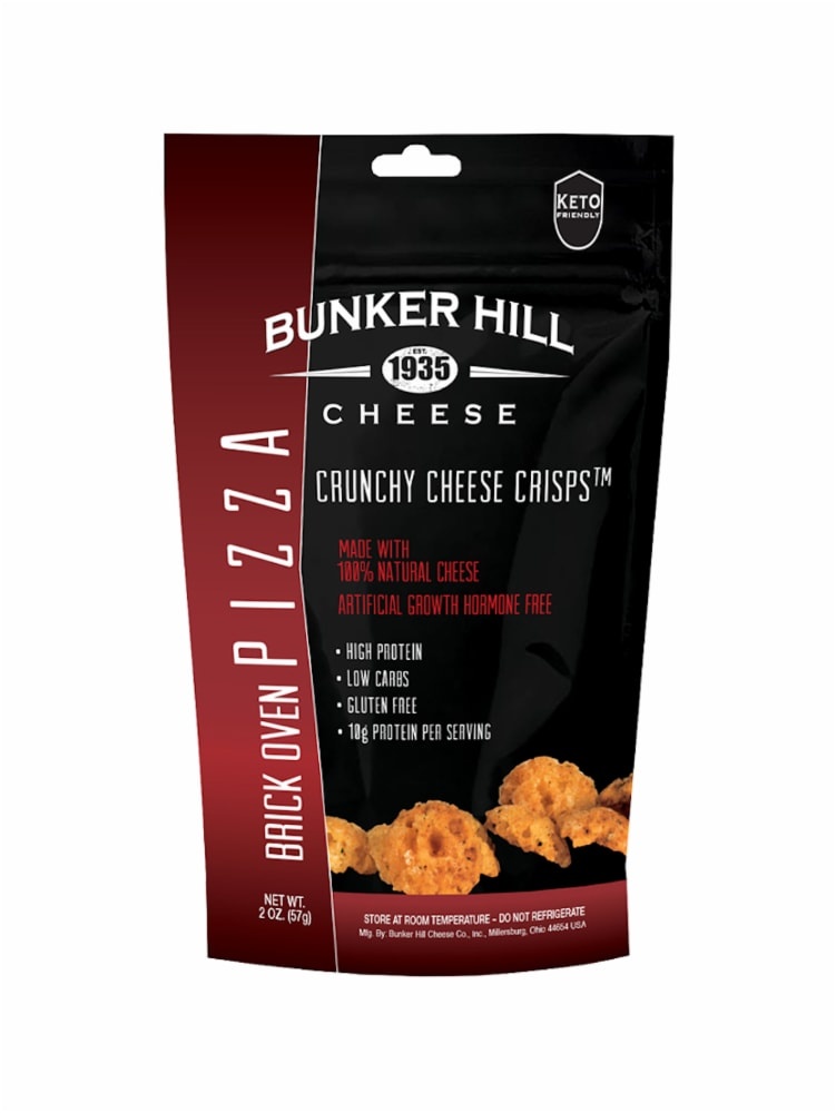 slide 1 of 1, Bunker Hill Pizza Crunchy Cheese Crisps, 2 oz