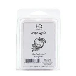 HD Designs Wax Melts - Crisp Apple, 2.5 oz