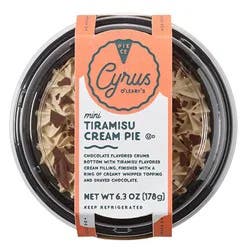 Cyrus Oleary's Tiramisu Mini Cream Pie