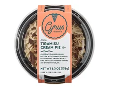 Cyrus Oleary's Tiramisu Mini Cream Pie 6.3 oz