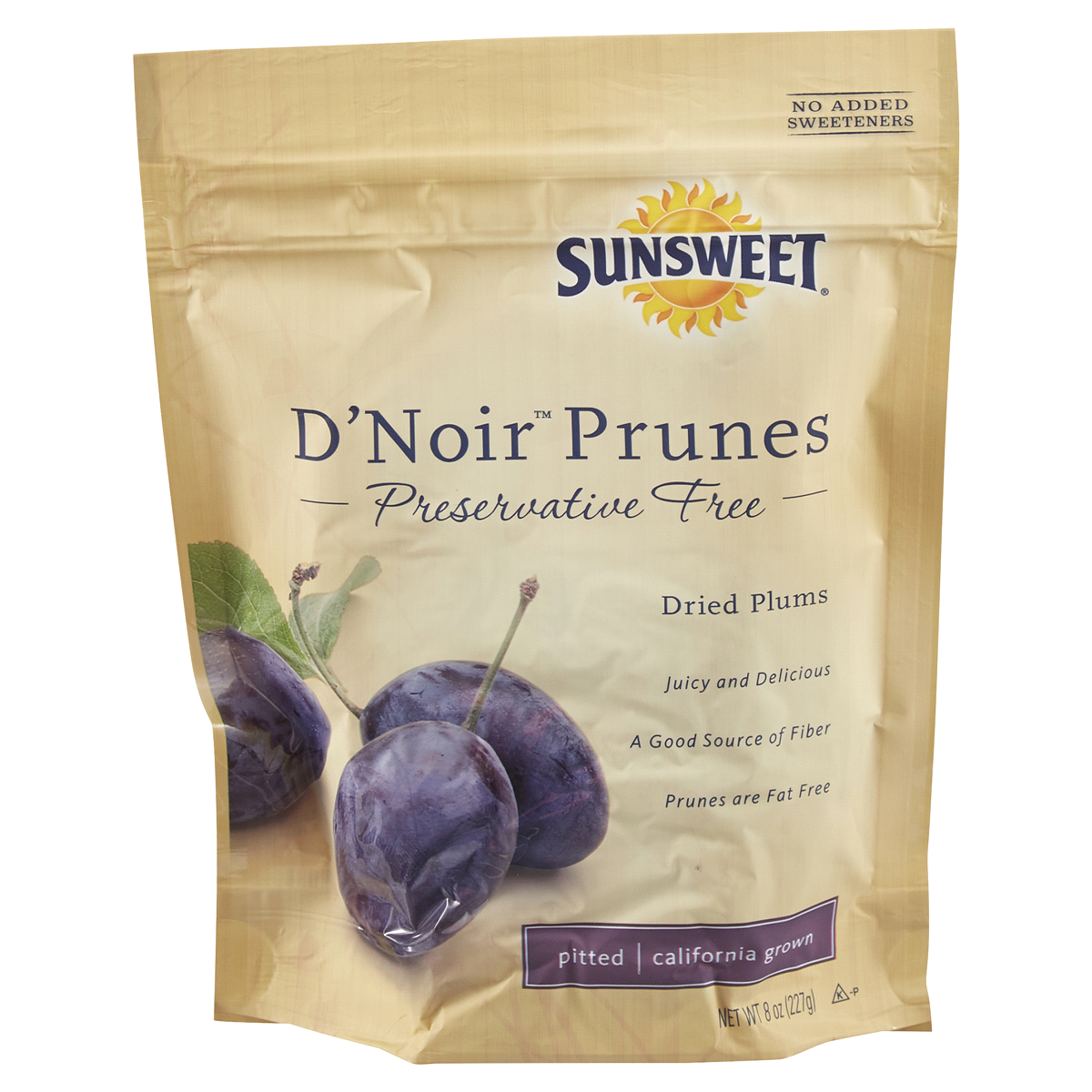 slide 1 of 2, Sunsweet D'Noir Prunes, 8 oz