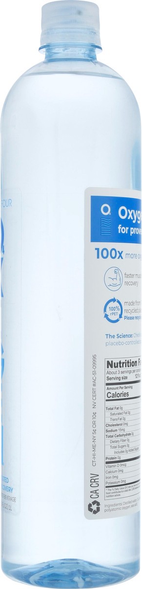 slide 4 of 14, OXIGEN Oxygen Enhanced Water Beverage 33.8 fl oz, 33.8 fl oz