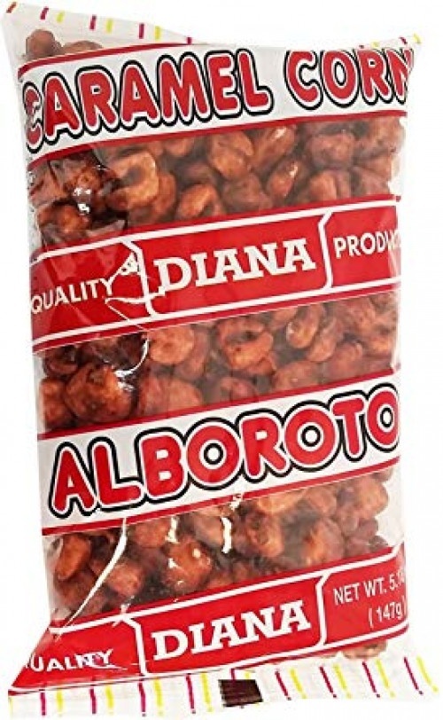 slide 1 of 1, Diana Alboroto Caramel Corn, 5.18 oz