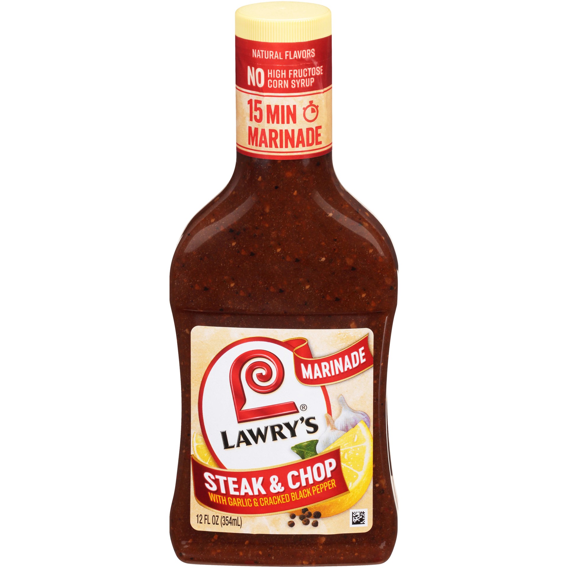 slide 1 of 8, Lawry's Marinade Steak & Chop, 12 fl oz