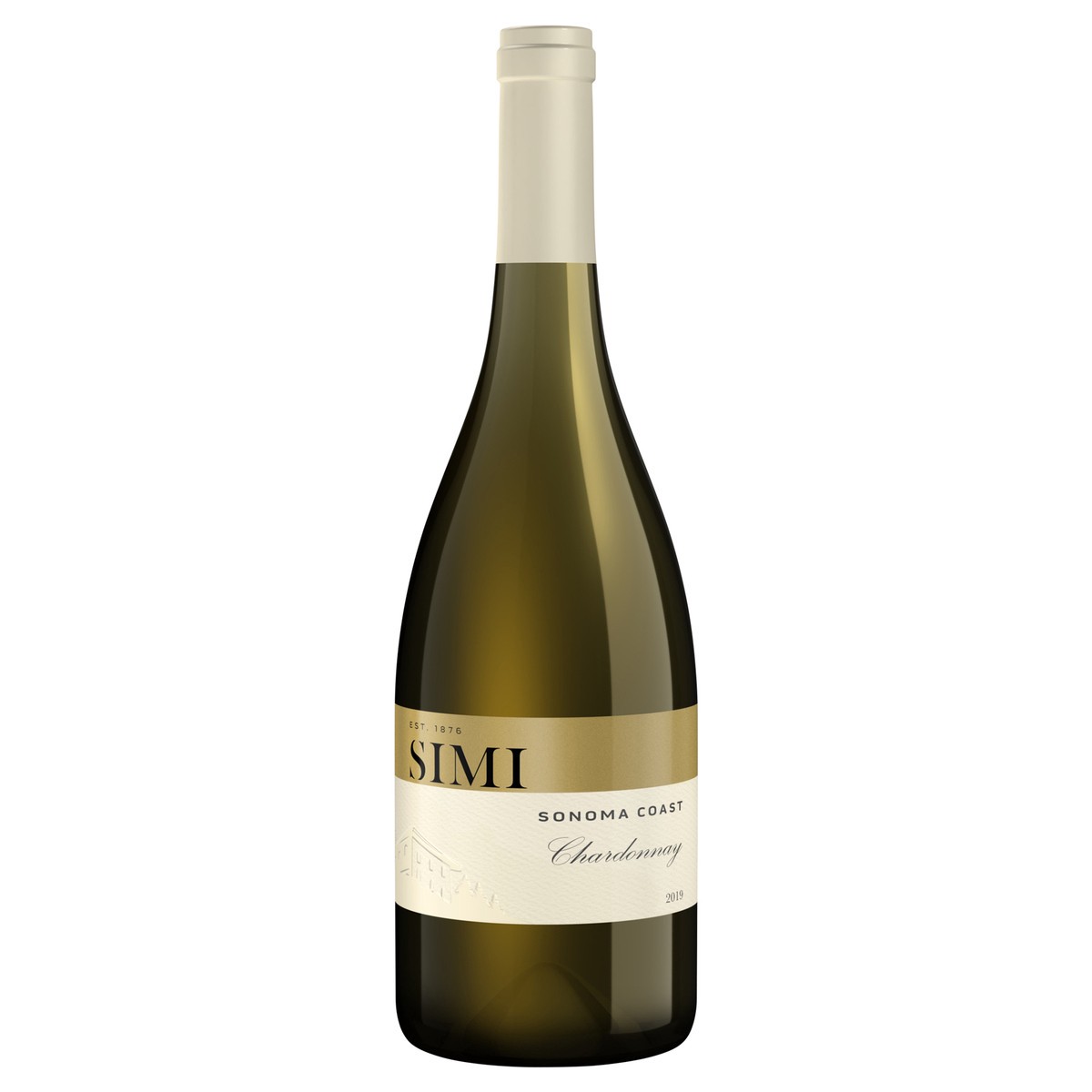 slide 1 of 5, SIMI Sonoma Coast Chardonnay White Wine, 750 mL Bottle, 25.36 fl oz