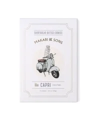 Makabi & Sons Lemon Poppy Capri Shortbread Butter Cookies