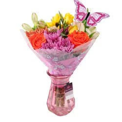 Bloom Haus Mini Delights Masonette Fresh Flower Arrangement, 1 ct