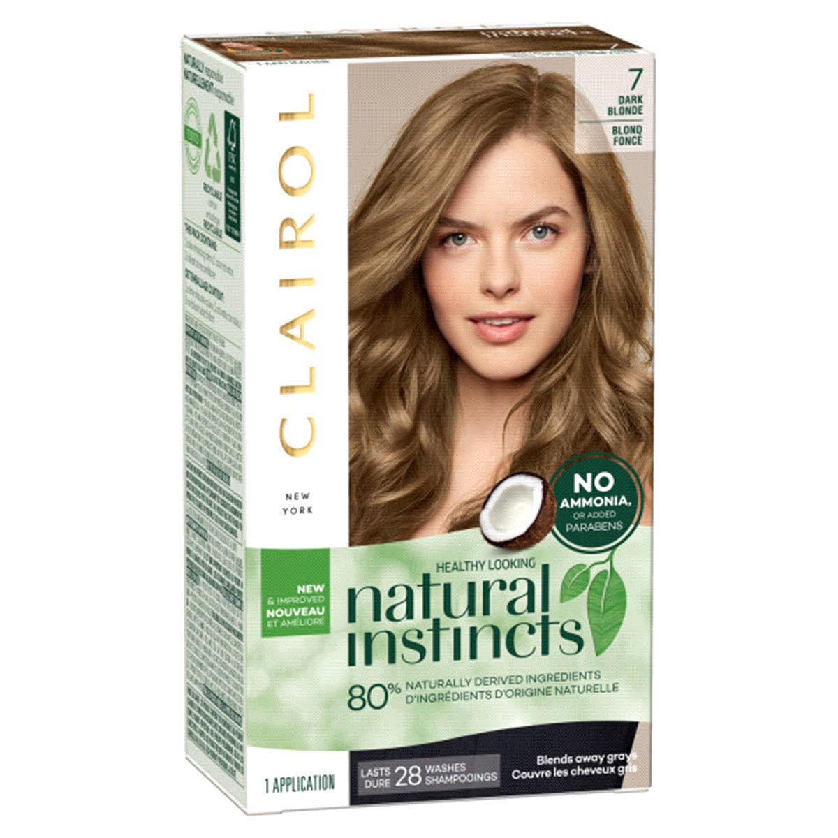 slide 1 of 5, Clairol Nat Inst Dark Blonde, 1 ct