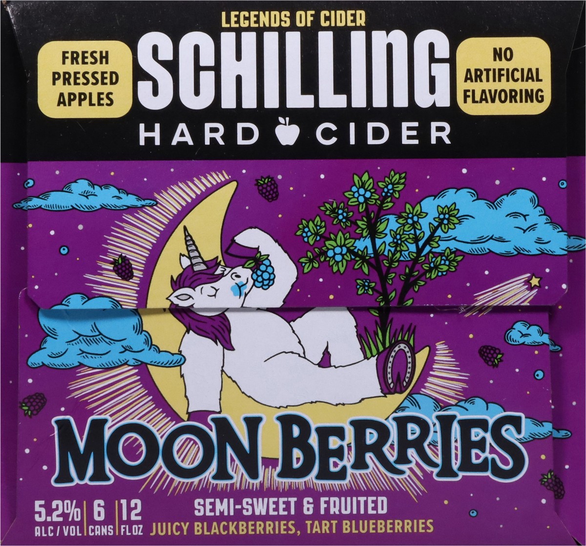 slide 8 of 13, Schilling Moon Berries Hard Cider 6 - 12 fl oz Cans, 6 ct