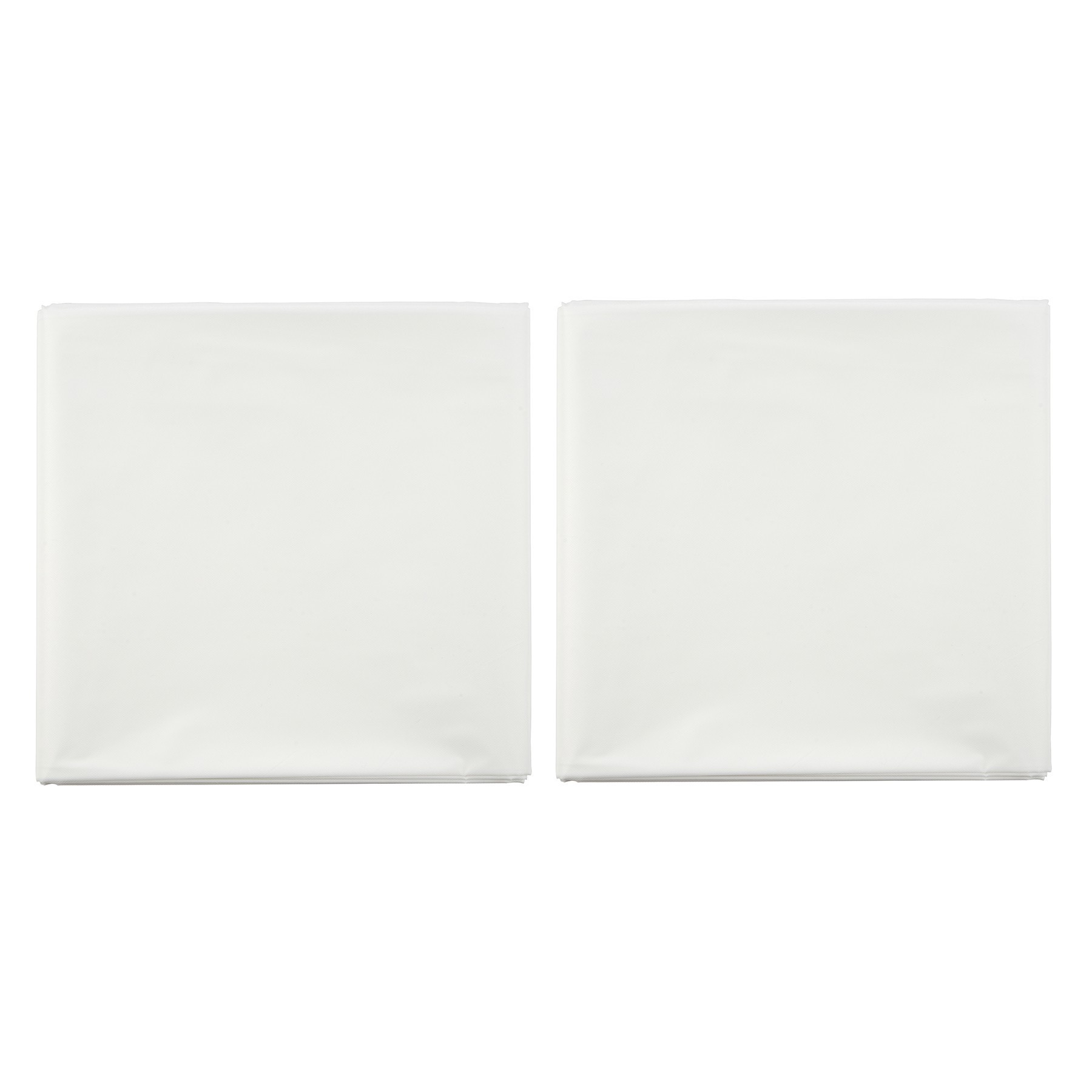 slide 2 of 2, 4.5ft. X 9ft. White Plastic Drop Cloths, 2ct. By Craft Smart, 2 ct