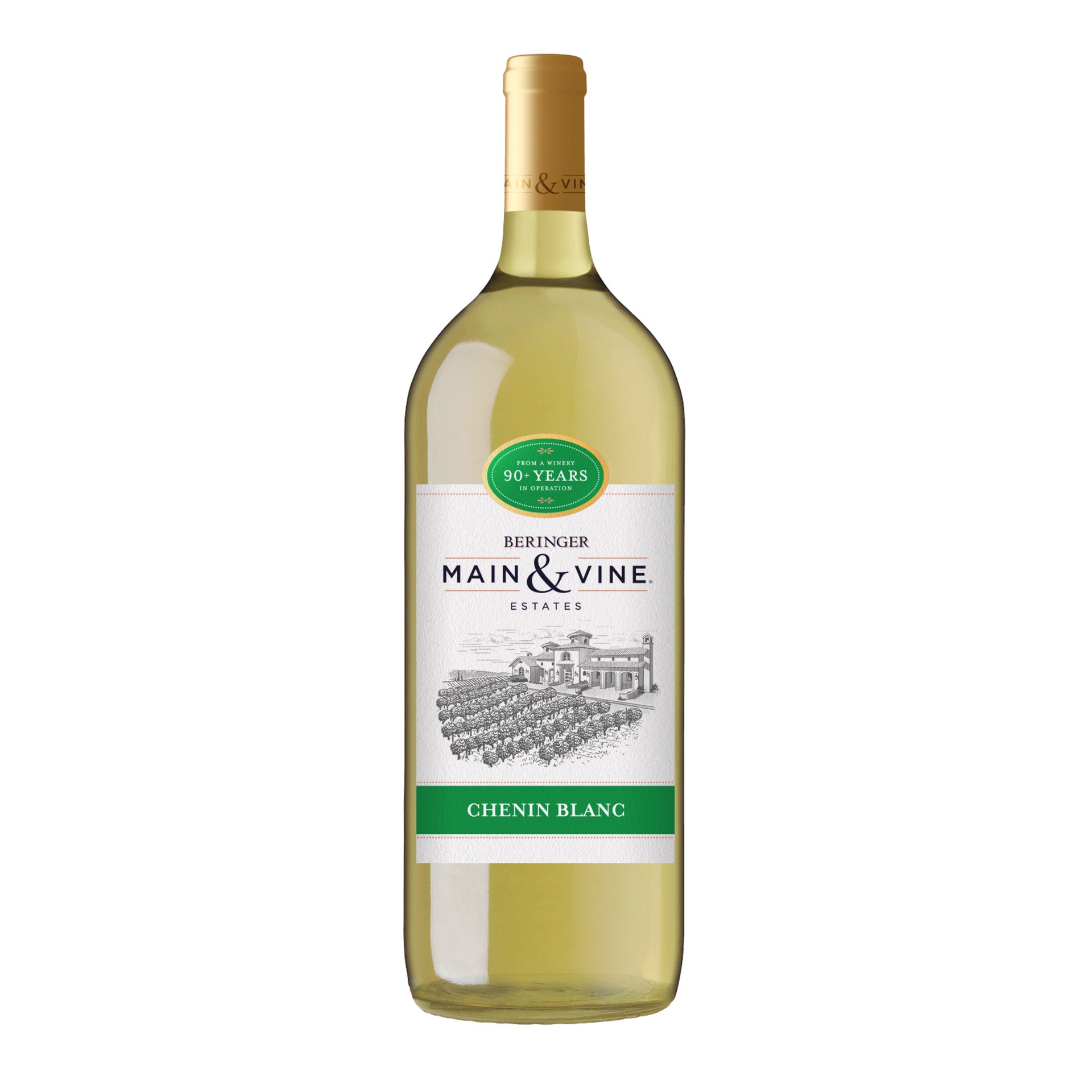 slide 1 of 2, Beringer Main & Vine™ Chenin Blanc, White Wine, California, 1 ct, 1.5L Bottle, 1.5 liter