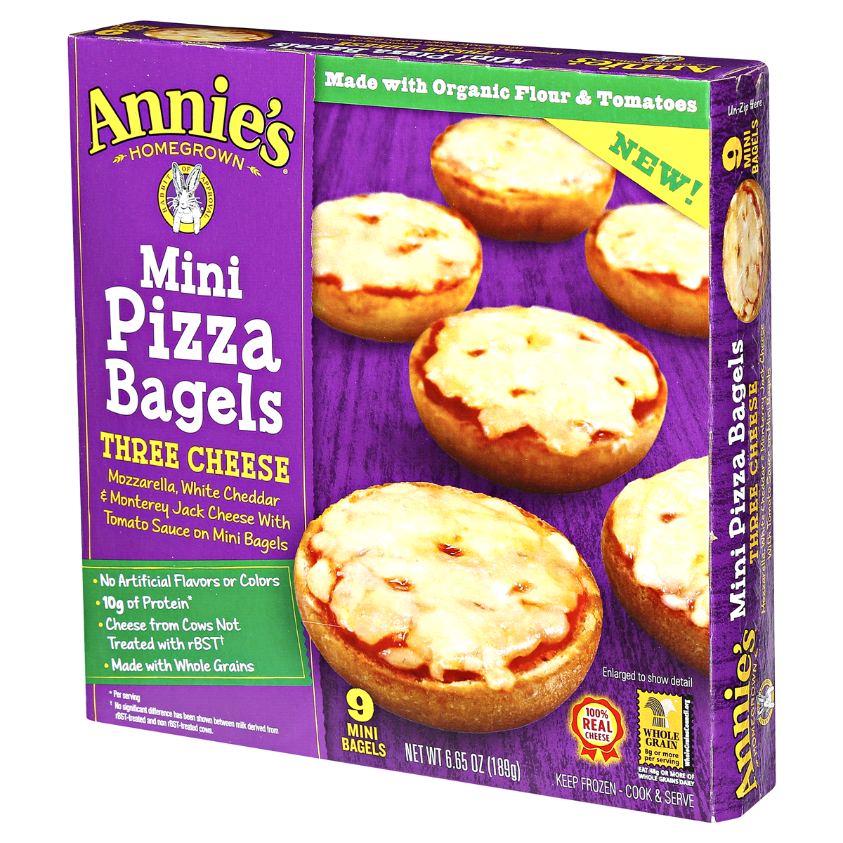 Annies Three Cheese Mini Pizza Bagels 665 Oz Shipt 