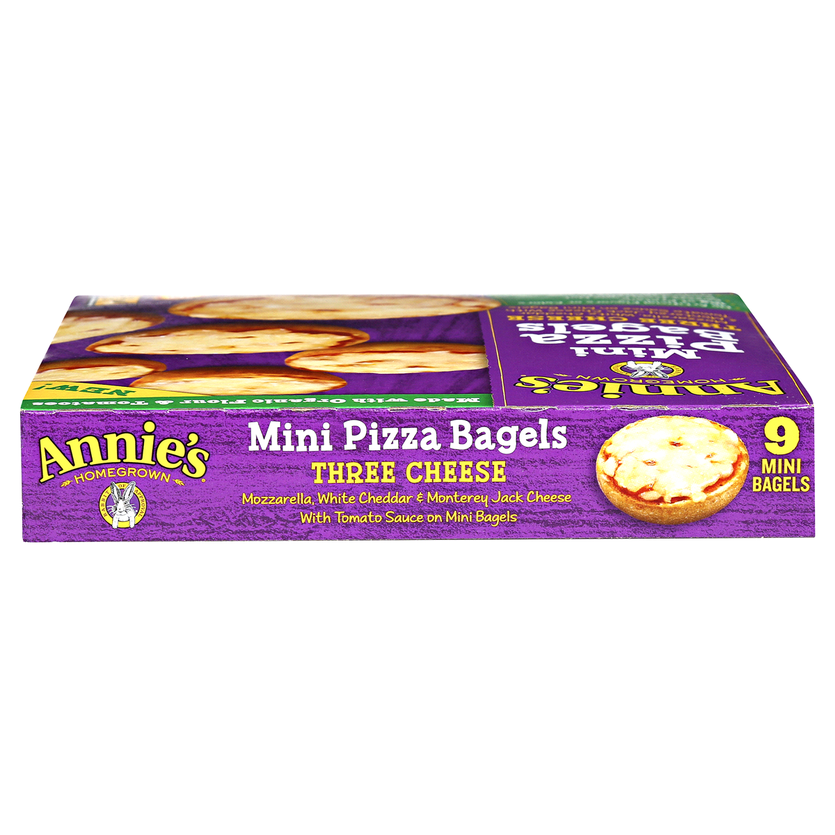 Annies Three Cheese Mini Pizza Bagels 665 Oz Shipt 