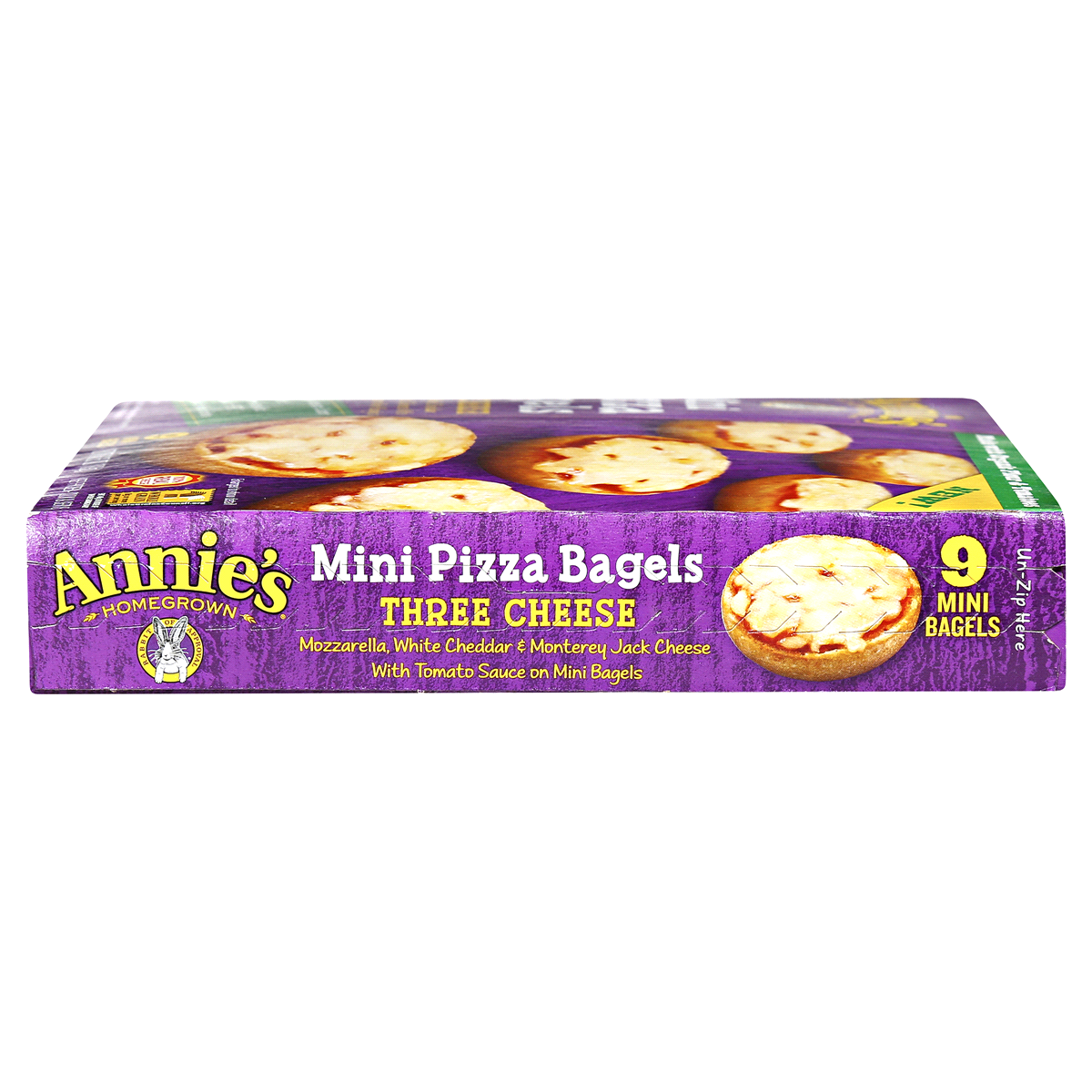 Annies Three Cheese Mini Pizza Bagels 665 Oz Shipt 