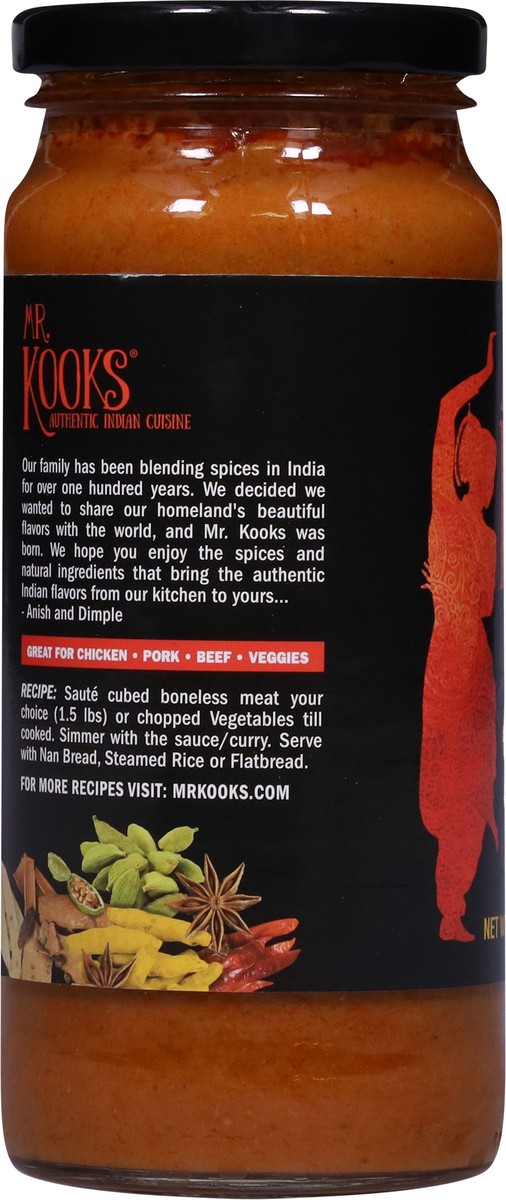 slide 2 of 14, Mr. Kooks Medium Spicy Chicken Curry 16.5 oz, 16.5 oz