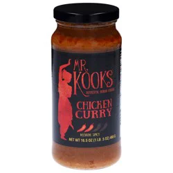 Mr. Kooks Medium Spicy Chicken Curry 16.5 oz