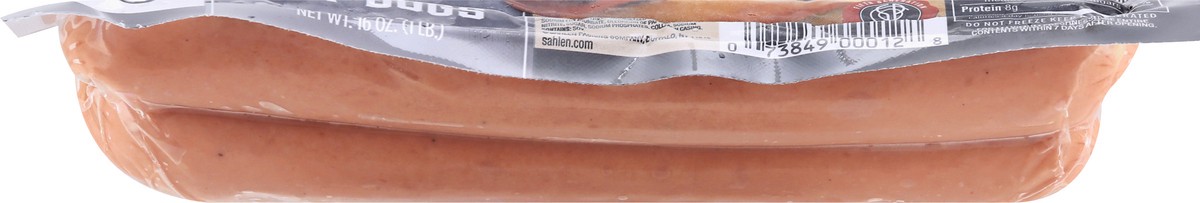 slide 9 of 13, Sahlen's Smokehouse Original Pork & Beef Hot Dogs 16 oz, 16 oz