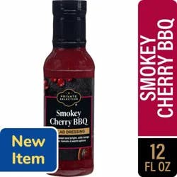 Private Selection® Smokey Cherry BBQ Salad Dressing, 12 fl oz