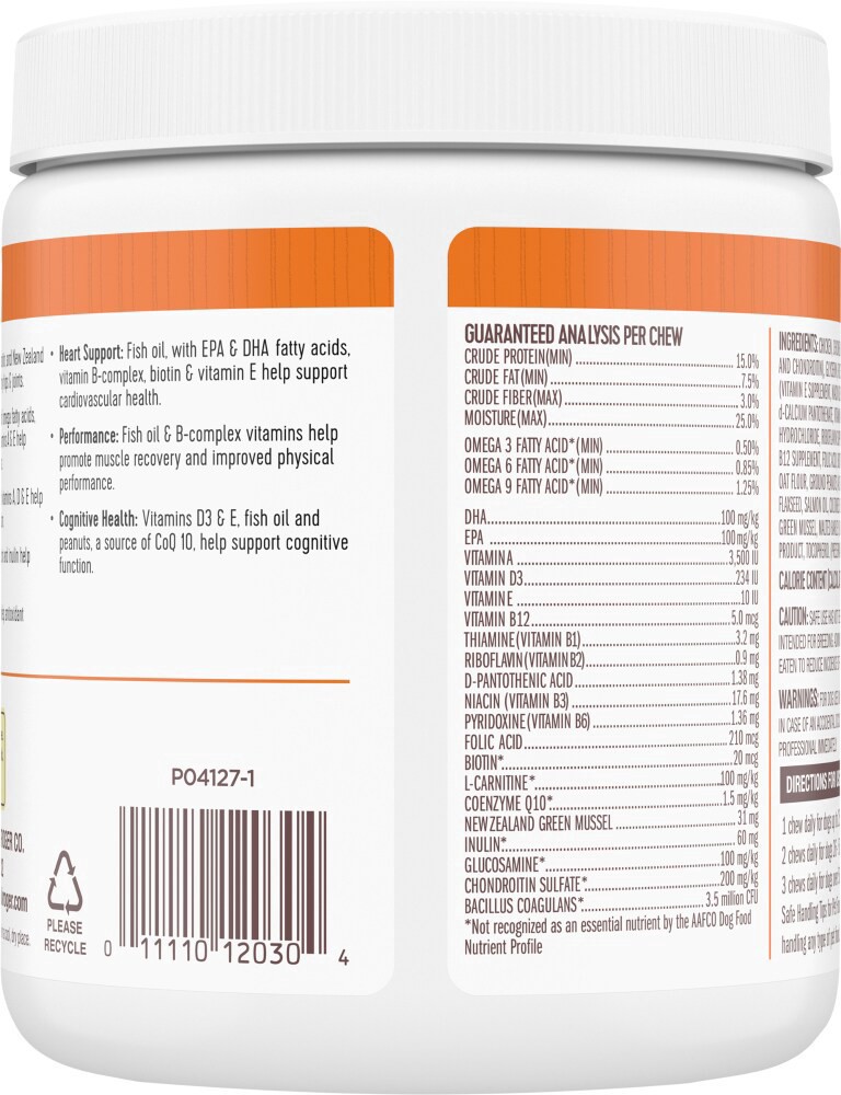 slide 4 of 4, Luvsome 8-In-1 Chicken Flavor Dog Wellness Bites, 12.06 oz