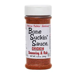 Bone Suckin' Sauce Chicken Seasoning & Rub 5.3 oz