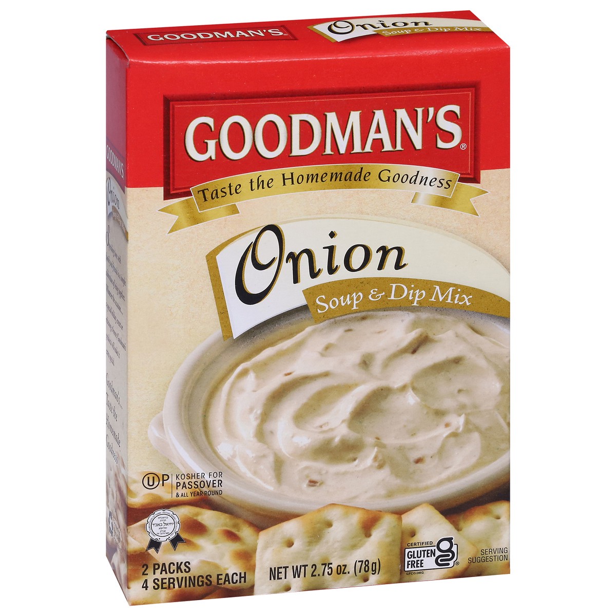 slide 3 of 9, Goodman's Onion Soup & Dip Mix 2 ea, 2 ct