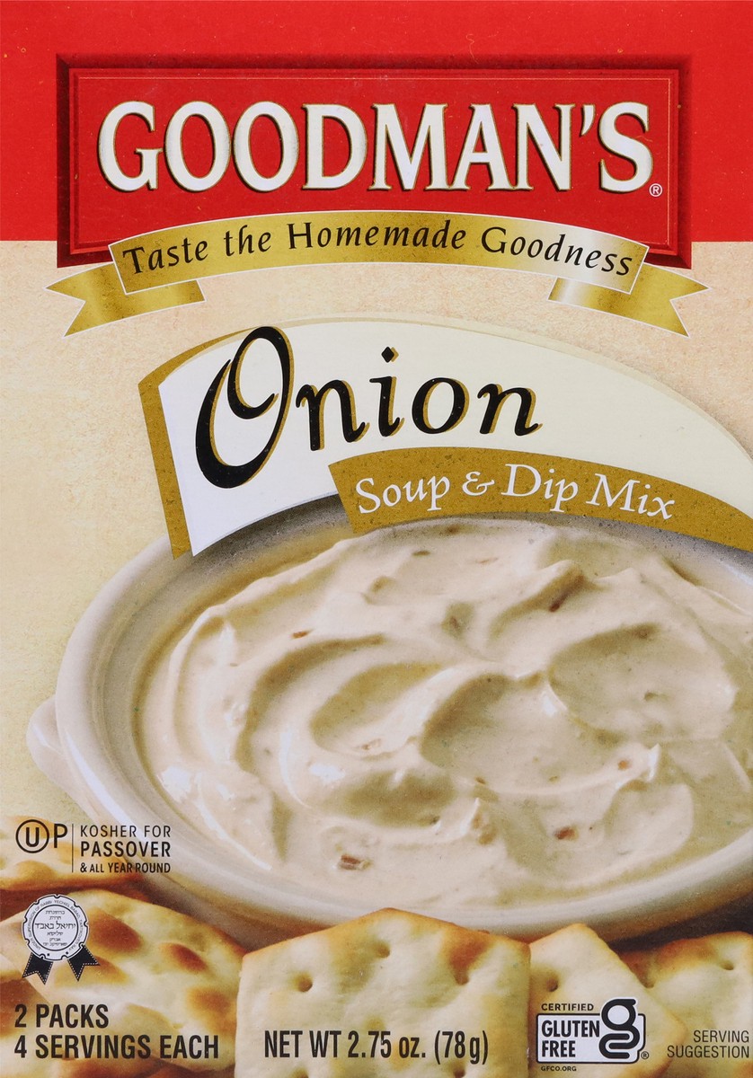 slide 6 of 9, Goodman's Onion Soup & Dip Mix 2 ea, 2 ct