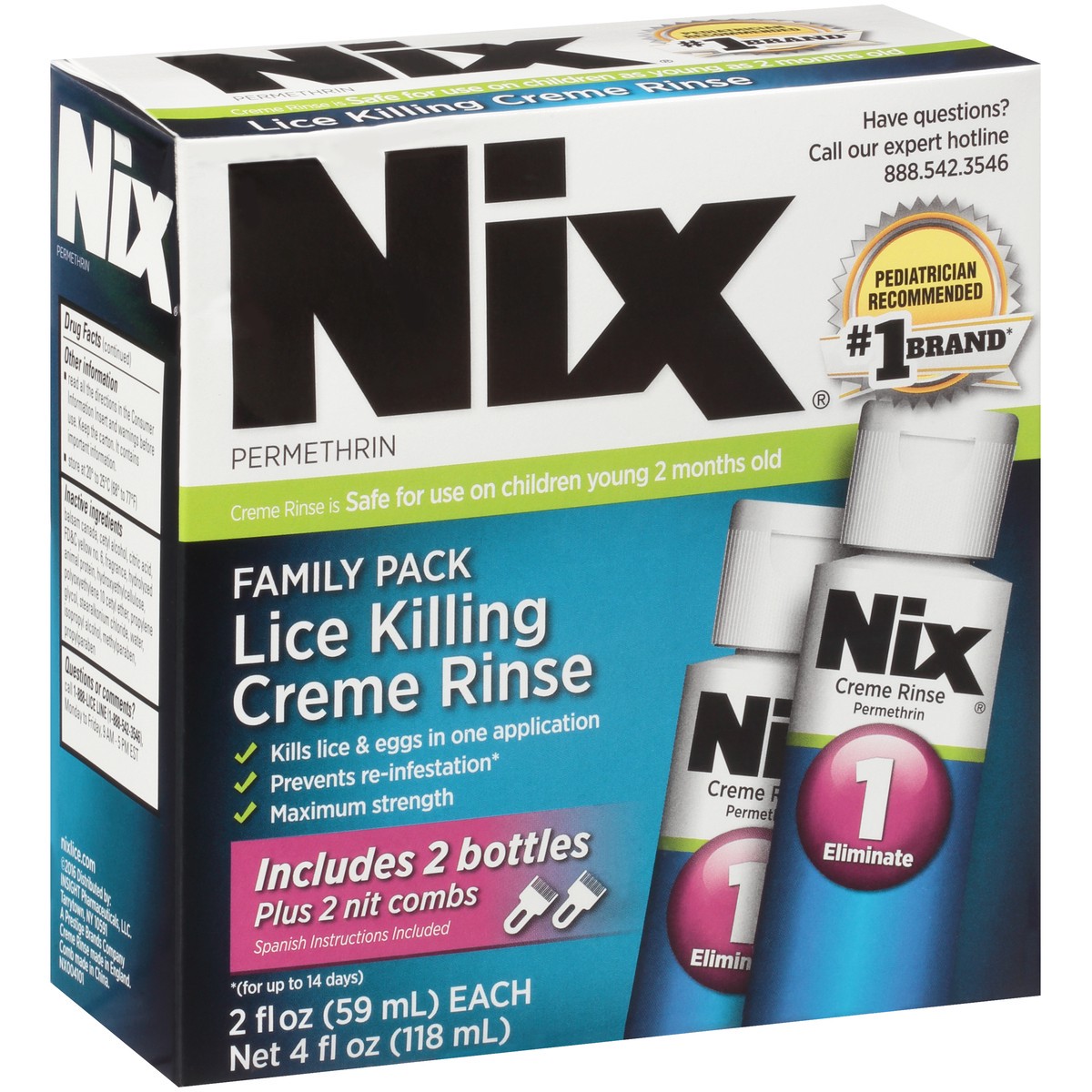 slide 8 of 10, Nix Lice Cream Rinse, 4 fl oz