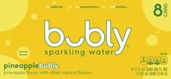 bubly Pineapple Sparkling Water- 8 ct