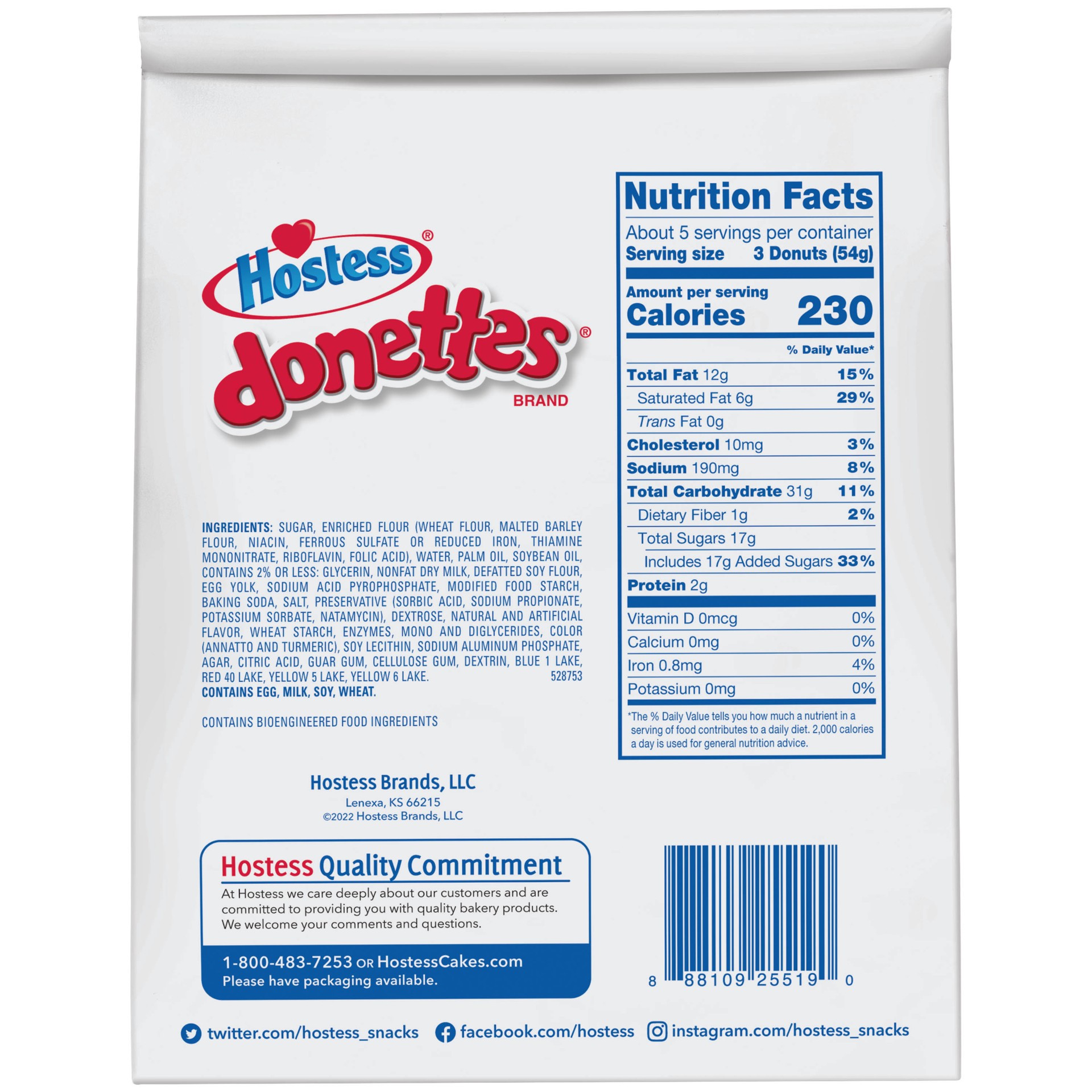 slide 2 of 5, HOSTESS Maple Glazed DONETTES Donuts Bag, 9.5 oz, 9.5 oz