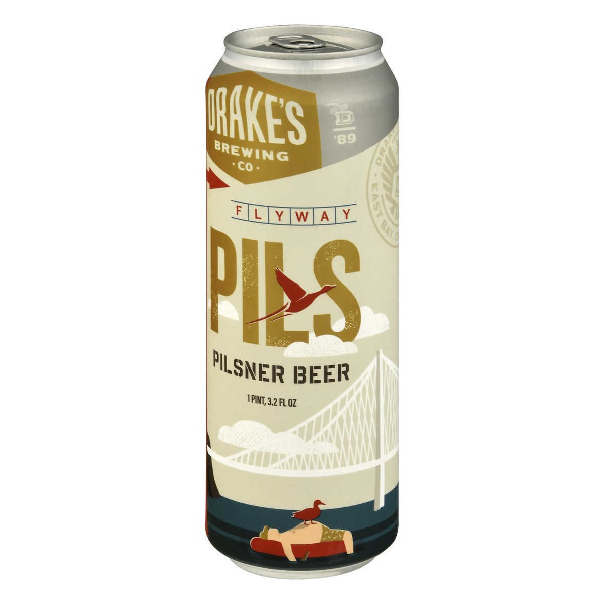 slide 8 of 9, Drake's Flyway Pils Pilsner Beer 1 pt, 1 pint