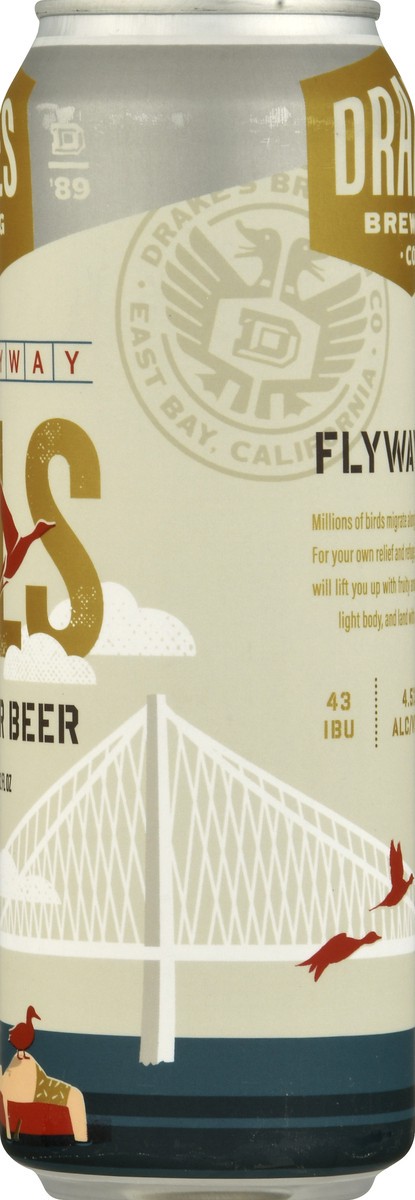 slide 5 of 9, Drake's Flyway Pils Pilsner Beer 1 pt, 1 pint