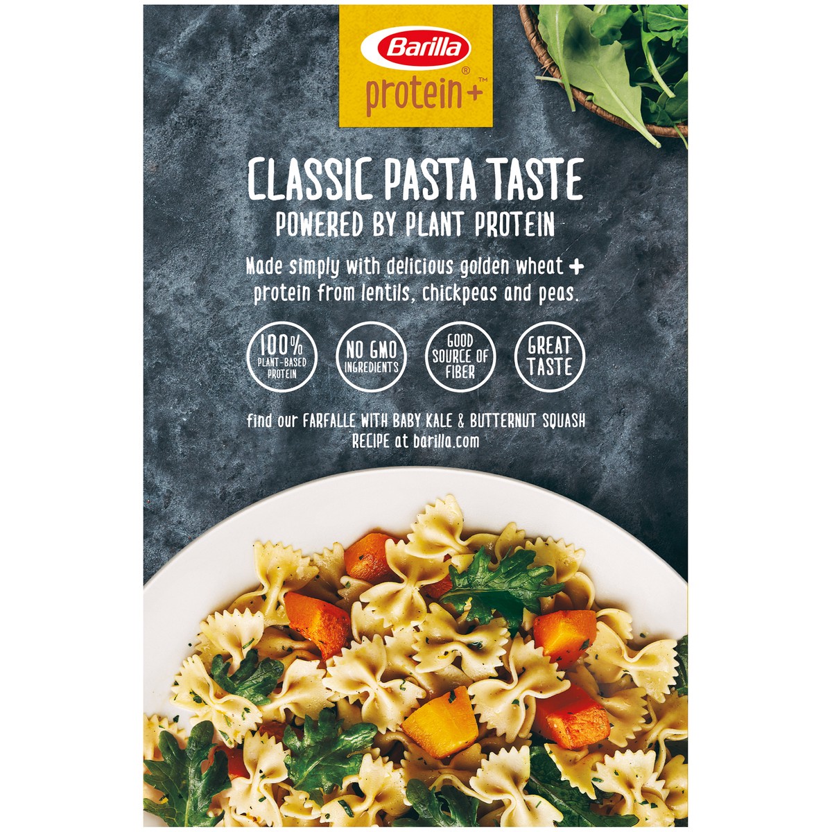 slide 5 of 9, Barilla ProteinPlus Farfalle Pasta, 14.5 oz