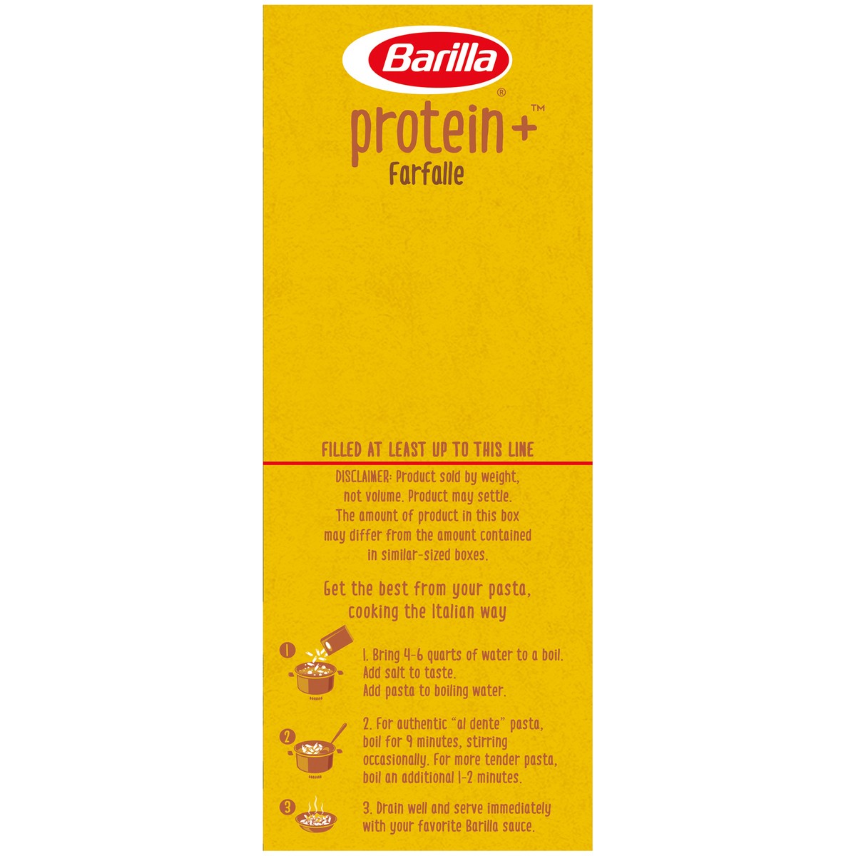 slide 7 of 9, Barilla ProteinPlus Farfalle Pasta, 14.5 oz