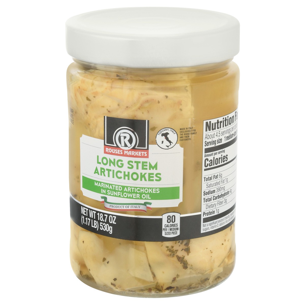 slide 7 of 9, Rouses Markets Rous Artichok Stem, 18.7 oz