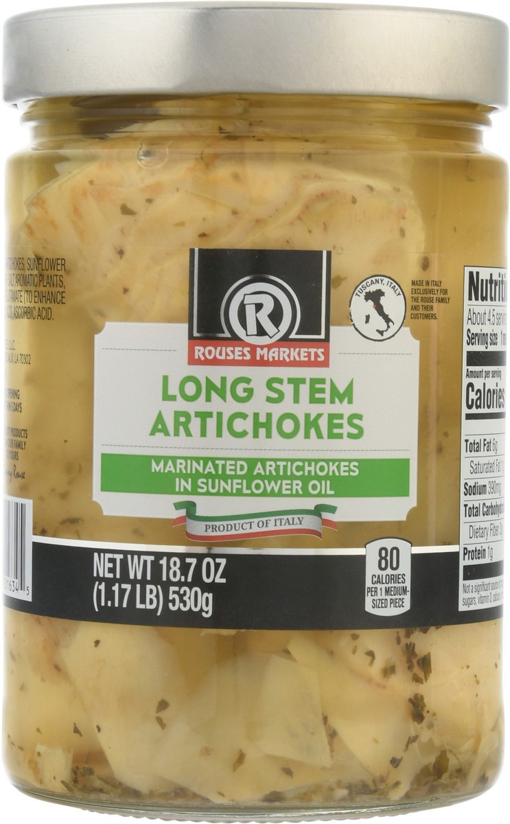 slide 6 of 9, Rouses Markets Rous Artichok Stem, 18.7 oz
