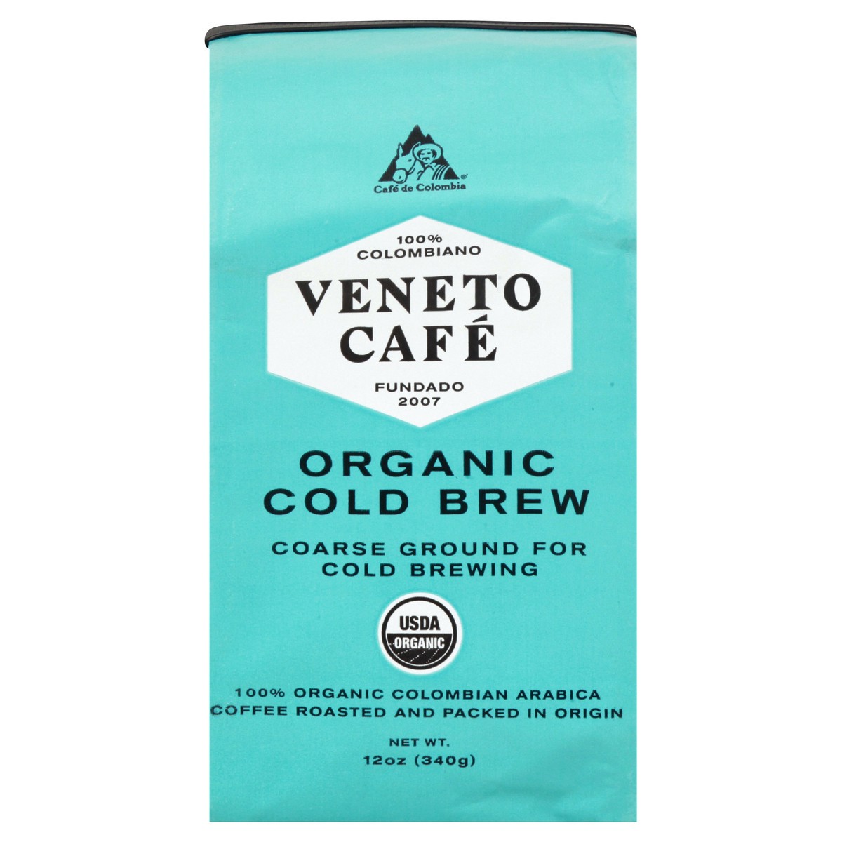 slide 1 of 12, Veneto Cafe Organic Cold Brew Colombian Coffee 12 oz, 12 oz