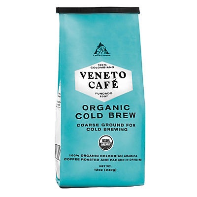 slide 1 of 1, Café Veneto Organic Colombian Cold Brew, 12 oz