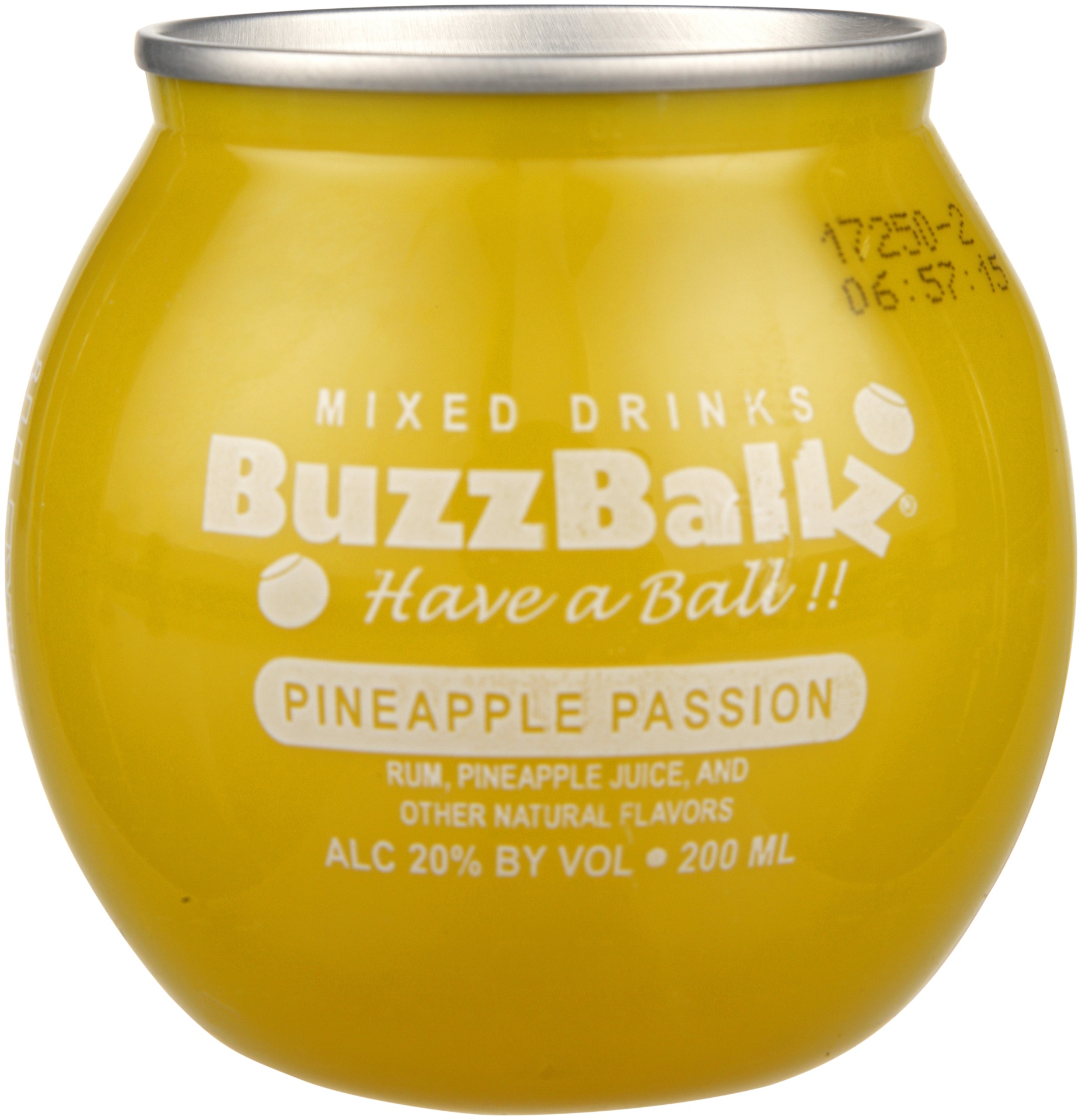 slide 1 of 1, BuzzBallz Pineapple Passion, 200 ml