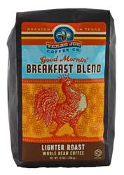 Texas Joe Breakfast Blend Whole Bean Coffee - 12 oz