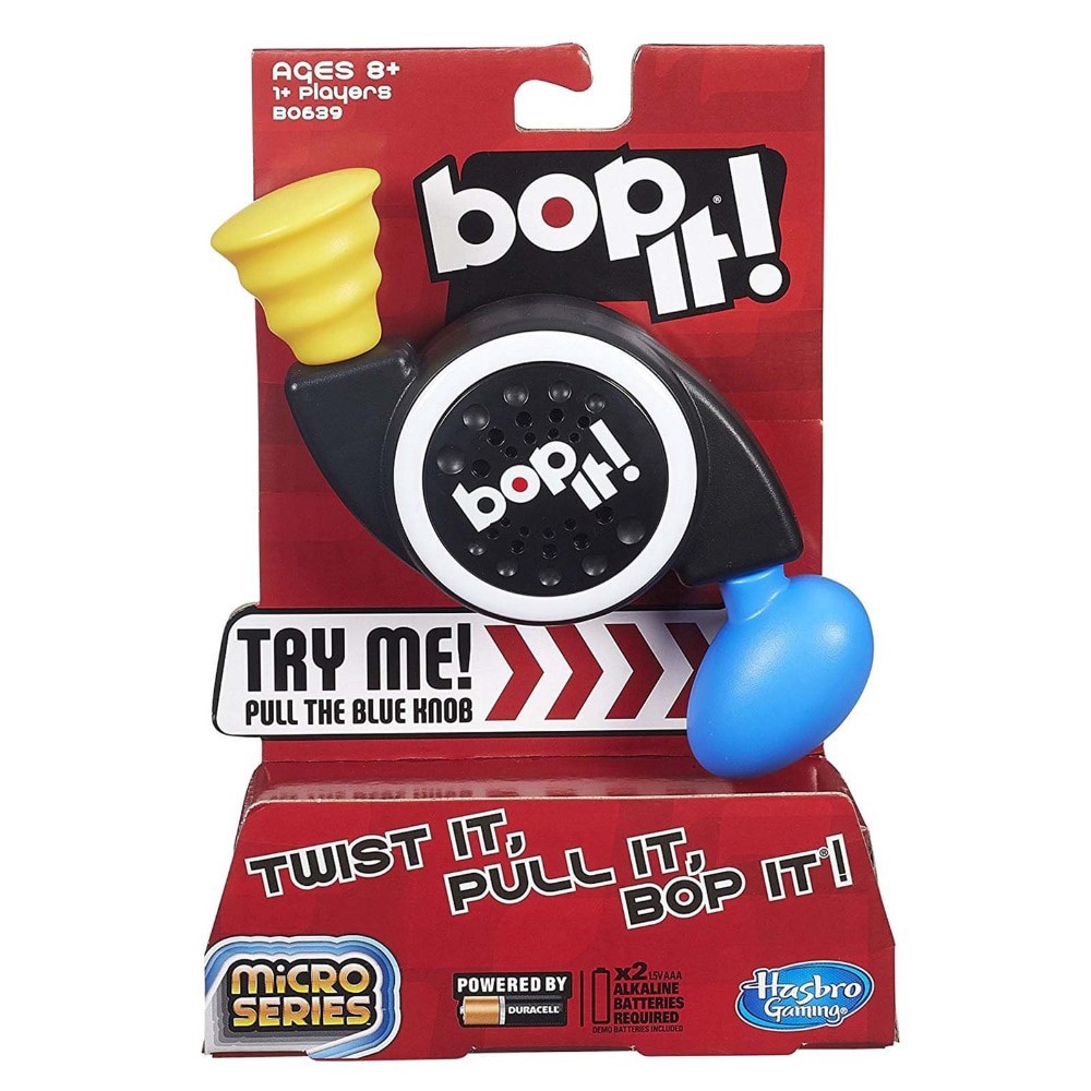 slide 1 of 2, Hasbro Bop It! Micro Series Electronic Game, 1 ct