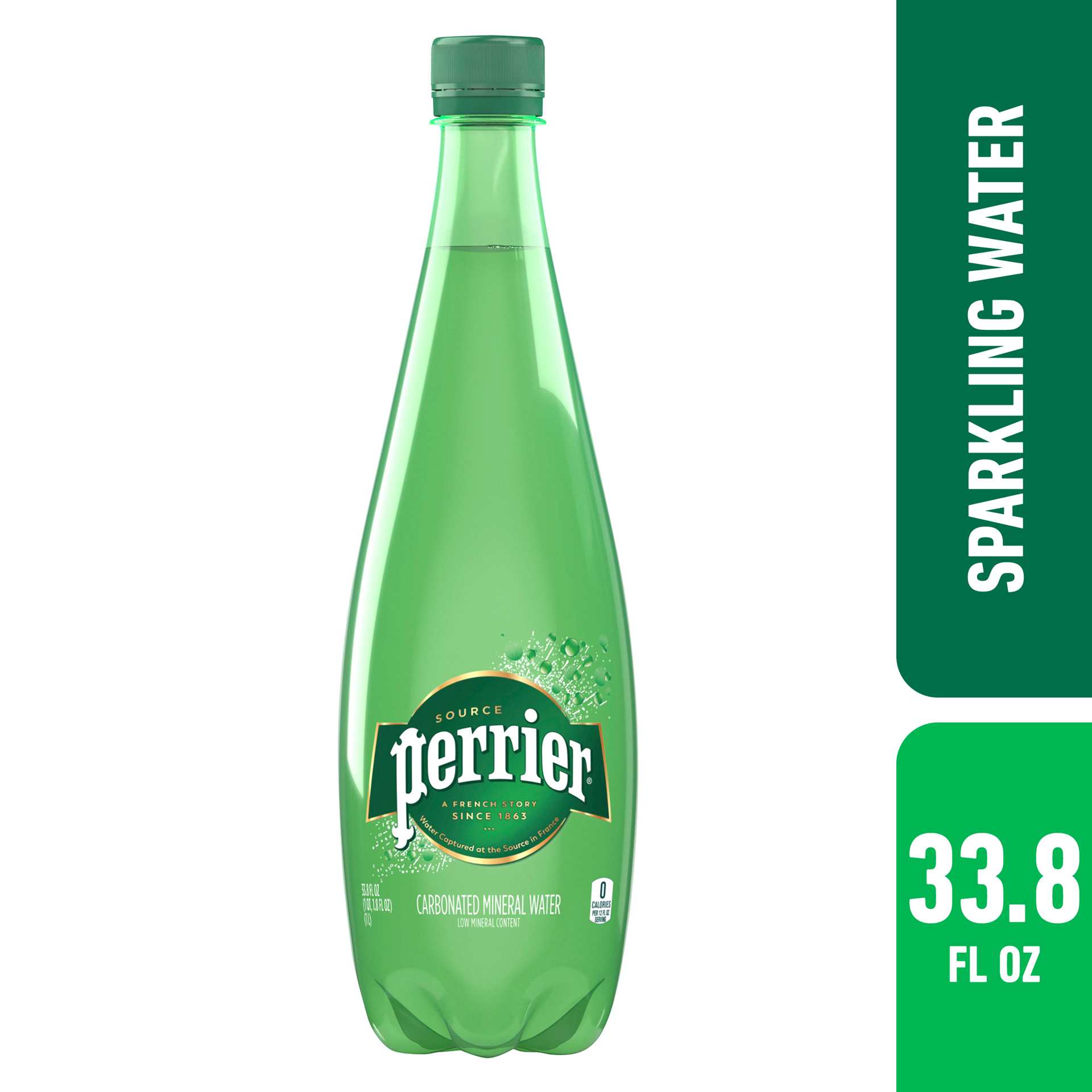 slide 1 of 13, Perrier Sparkling Water, Plastic Water Bottle - 33.8 oz, 33.8 oz