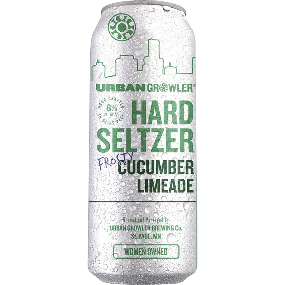 slide 1 of 1, Urban Growler Frosty Cuc Limeade, 16 oz