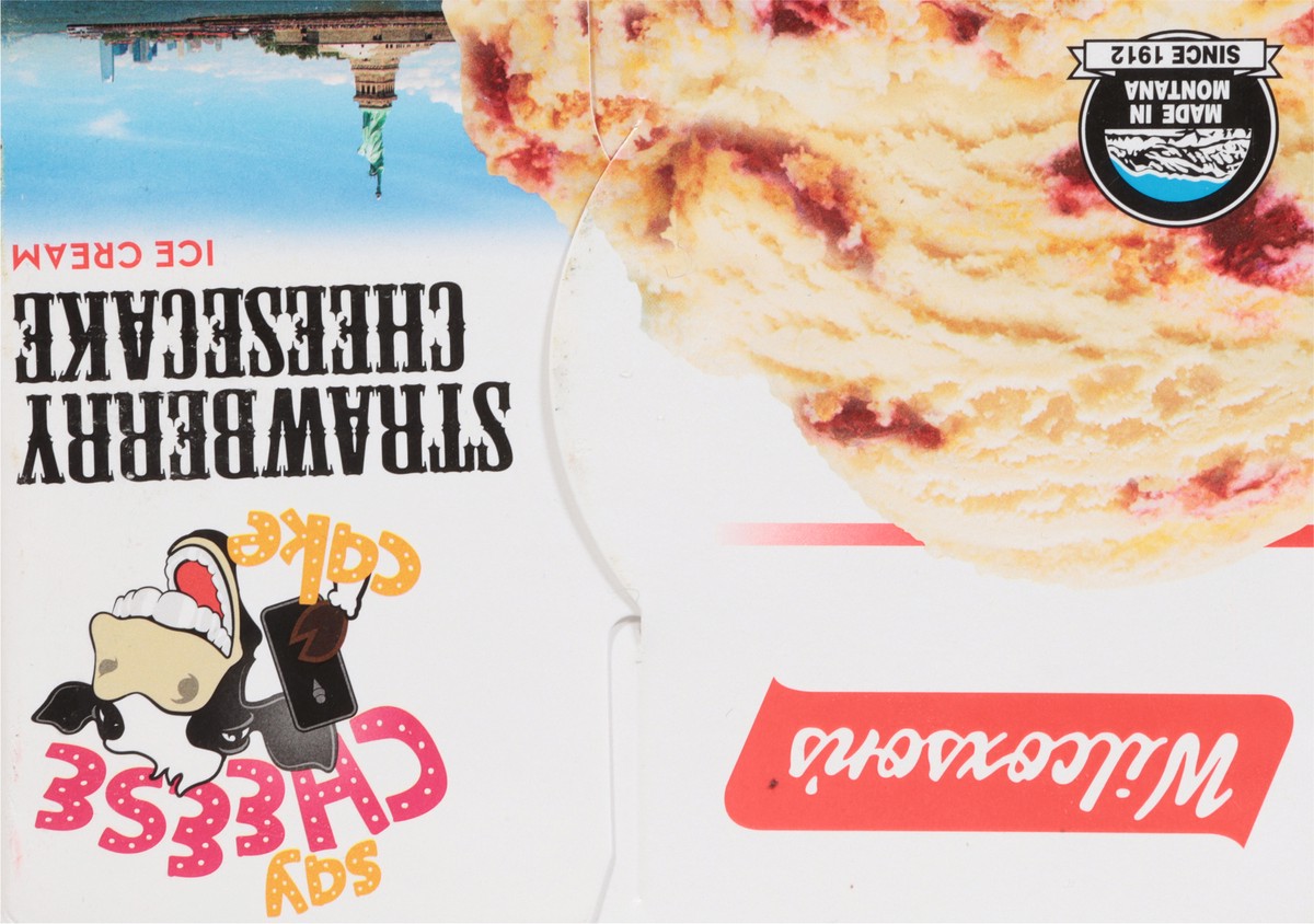 slide 2 of 17, Wilcoxson's Strawberry Cheesacake Ice Cream 0.5 gal, 1/2 gal