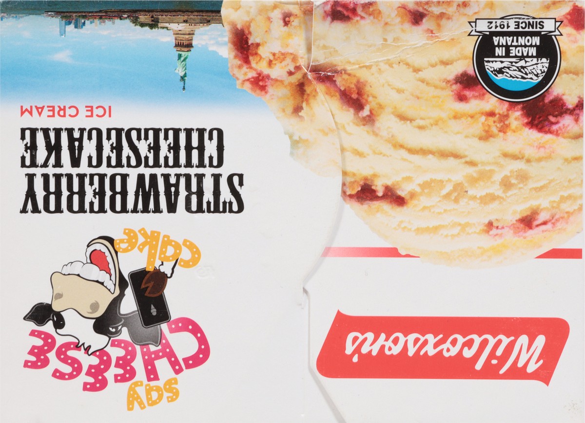 slide 14 of 17, Wilcoxson's Strawberry Cheesacake Ice Cream 0.5 gal, 1/2 gal