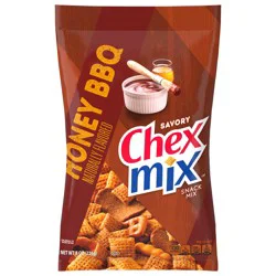 Chex Mix Snack Mix, Honey BBQ, Snack Bag, Snacks, 8 oz