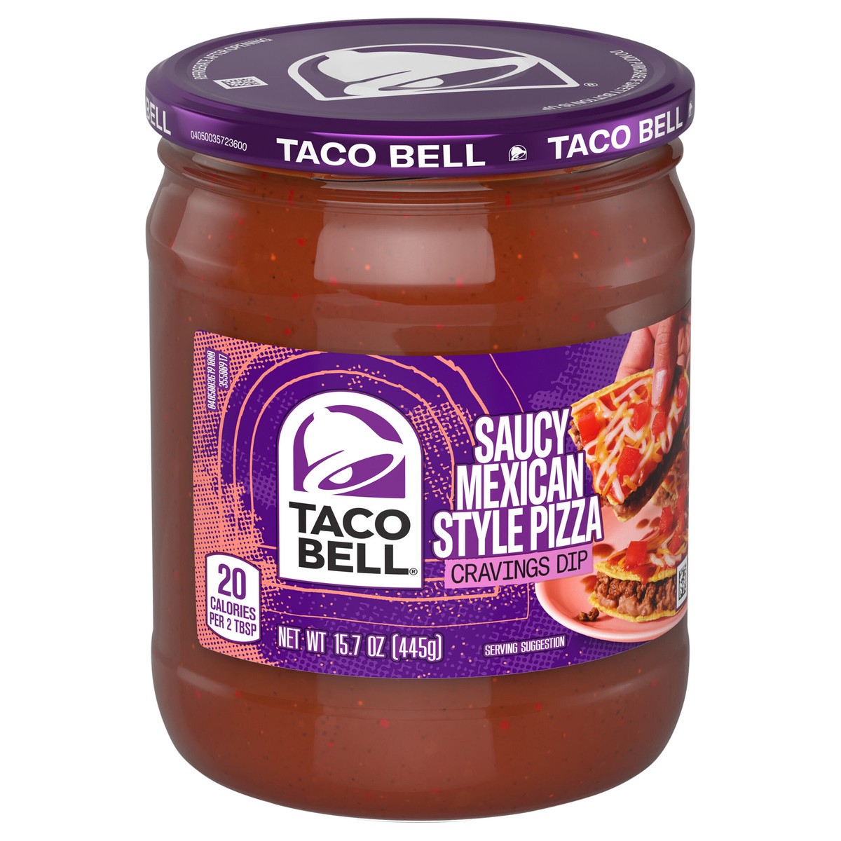 slide 13 of 13, Taco Bell Original Pizza Dip Mxcan Style, 15 oz